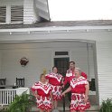 HH Cloggers front steps